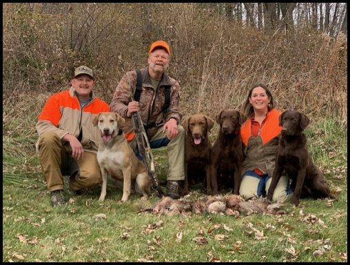 photo of pheasant hunt